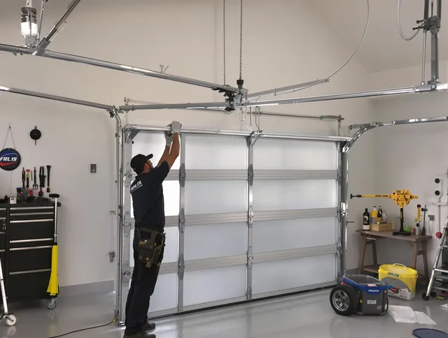 Murrieta Garage Door Repair certified team performing precision garage door installation in Murrieta