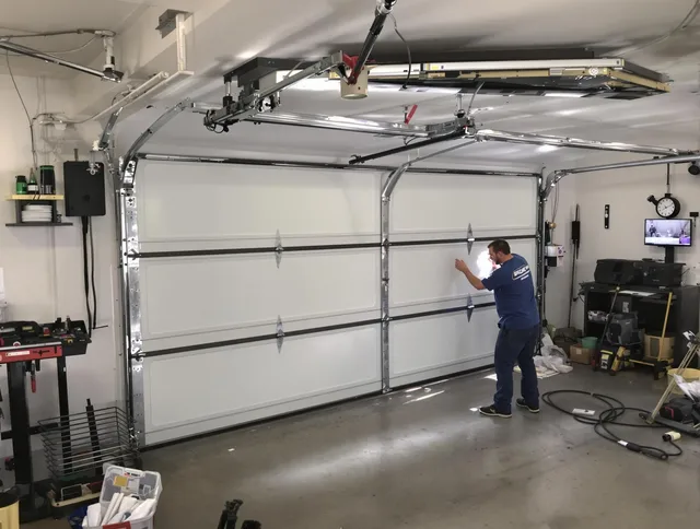 Professional garage door repair service by Murrieta Garage Door Repair in Murrieta