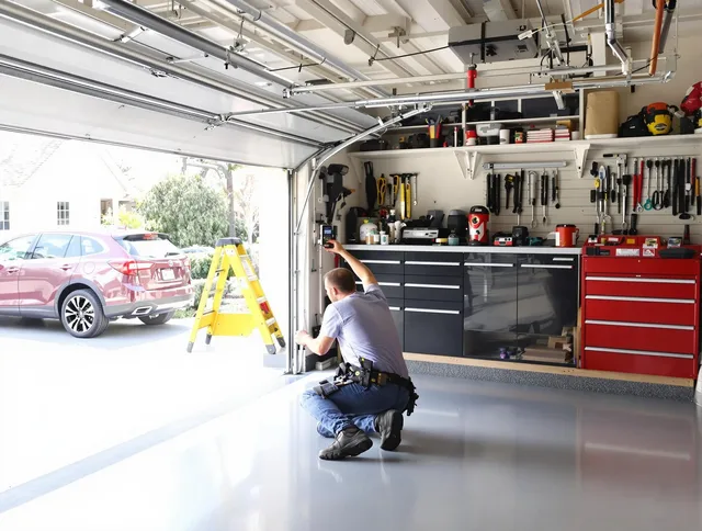 Local garage door repair service by Murrieta Garage Door Repair in Murrieta