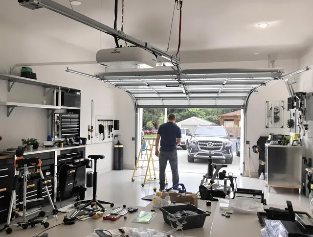 Garage door opener installation by Murrieta Garage Door Repair in Murrieta